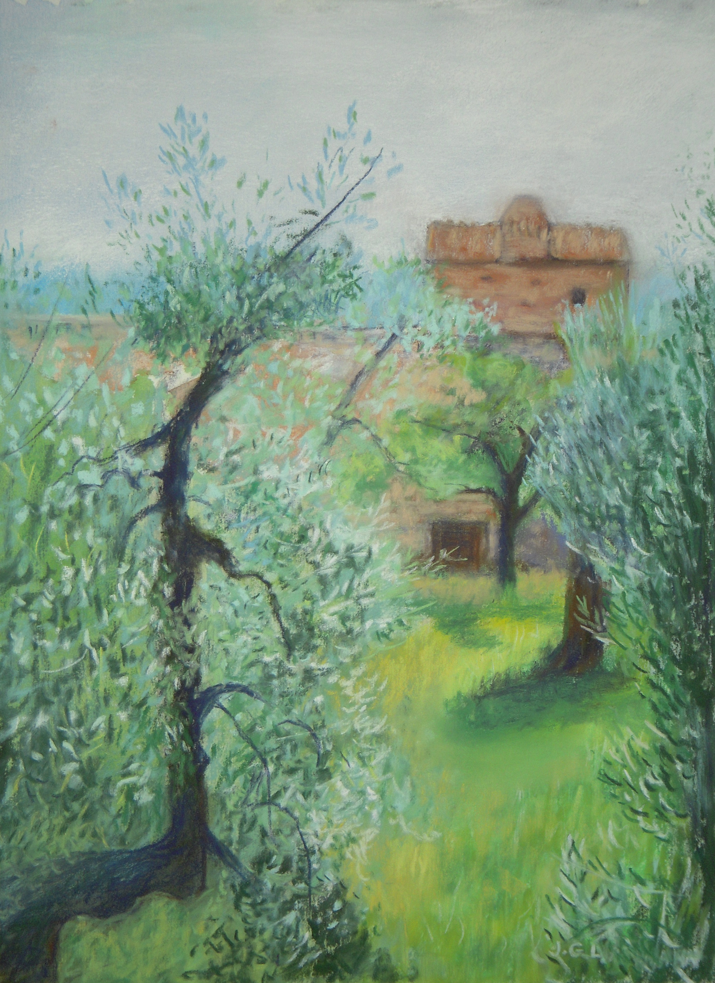 Baudy Hotel Garden, Giverny